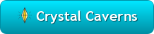 A vibrant blue button with rounded corners featuring a glowing golden gem. White text says Crystal Caverns.