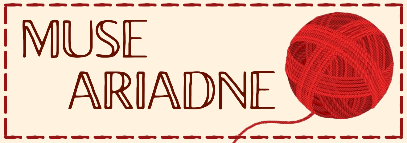 A button that says Muse Ariadne, with a read ball of thread