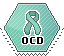 OCD teal ribbon