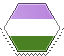 genderqueer pride flag
